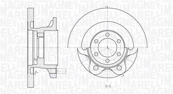 MAGNETI MARELLI Jarrulevy 361302040157